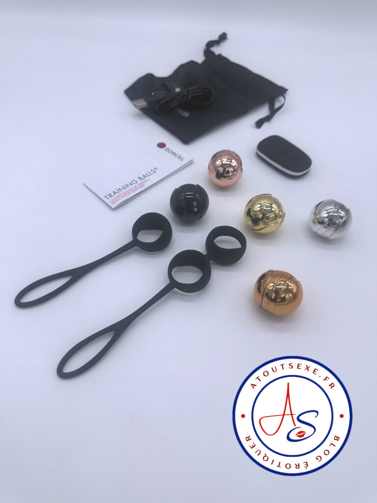 Packaging dorcel training balls kit