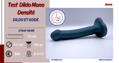 test strapon dildo metallic shine