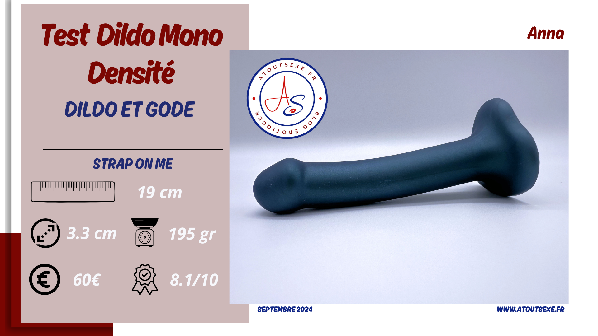 Présentation du Dildo Mono Densité Metallic Shine : L’Essentiel du Haut de Gamme