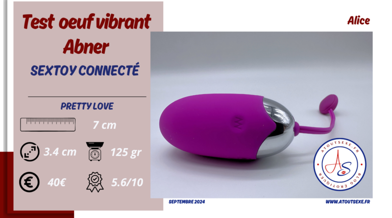 Test sextoy pretty love abner