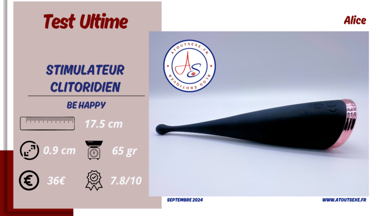 le stimulateur clitoridien ultime be happy