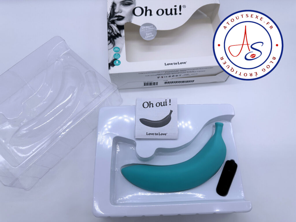 packaging sextoy banane vibrante