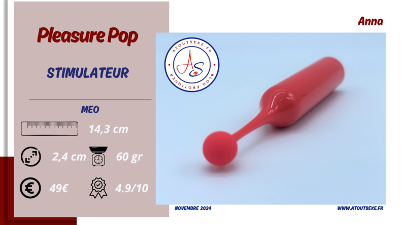 Pleasure Pop stimulateur test