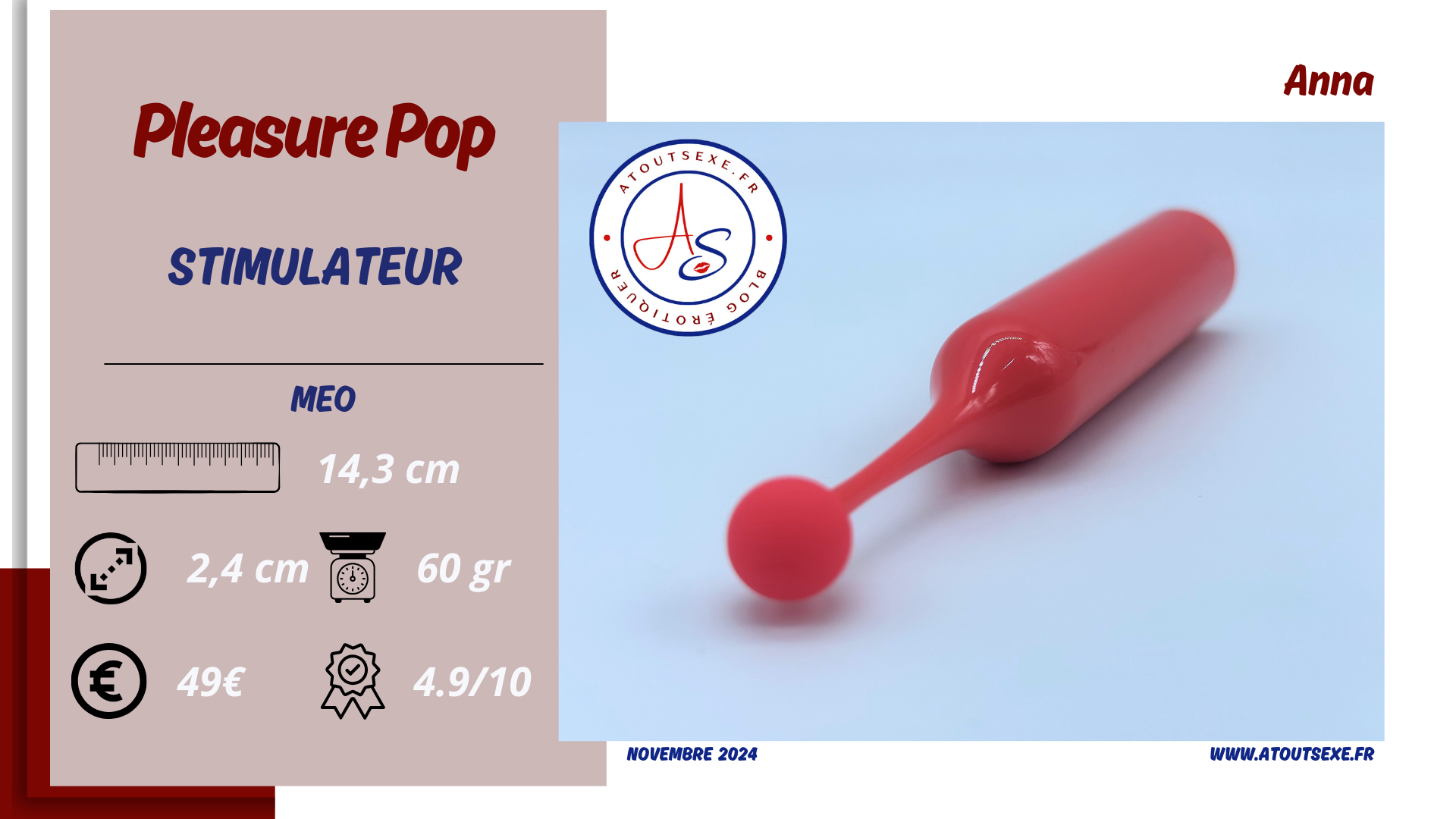 PleasurePop – Une Stimulation Prostatique Intense au Bout des Doigts