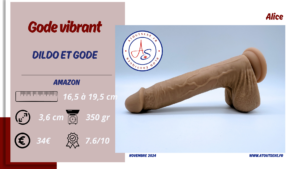 test du gode vibrant amazon