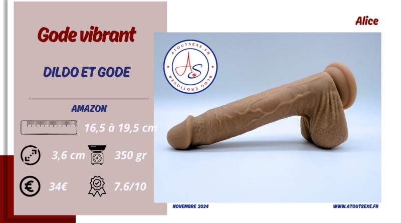 test du gode vibrant amazon