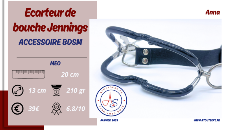 écarteur de bouche Jennings bdsm meo