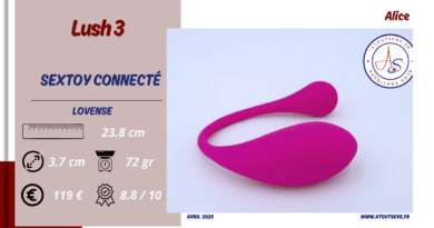 test de l'oeuf vibrant lovense Lush 3