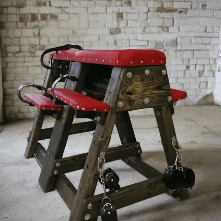 banc de bondage soumis